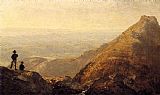 Sanford Robinson Gifford A Sketch of Mansfield Mountain painting